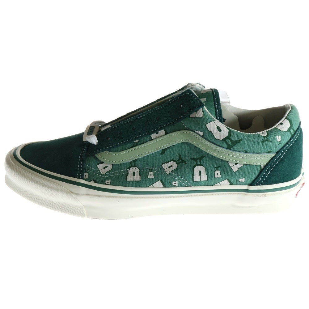 VANS(ヴァンズ) ×UNDEFEATED Old School VN0A4P3X7AF ×アンディフィーテッド オールドスクール ローカットスニーカー US11/29.0cm グリーン