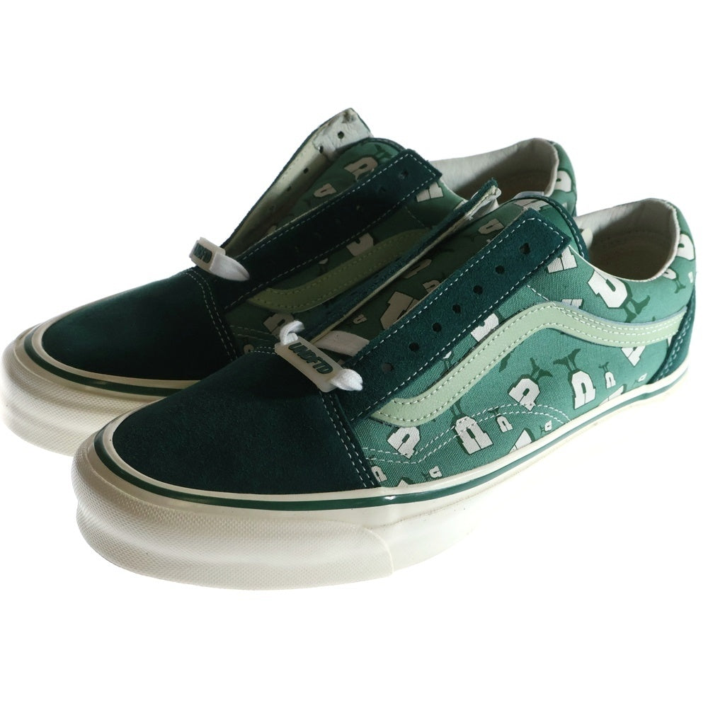 VANS(ヴァンズ) ×UNDEFEATED Old School VN0A4P3X7AF ×アンディフィーテッド オールドスクール ローカットスニーカー US11/29.0cm グリーン