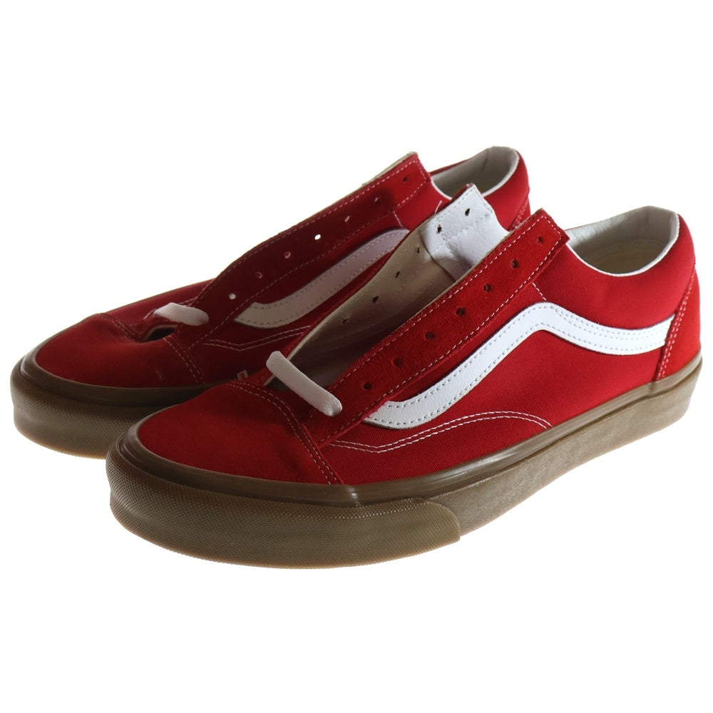 VANS(ヴァンズ) Style36 VN0A54F6RED ローカットスニーカー US11/29.0cm レッド