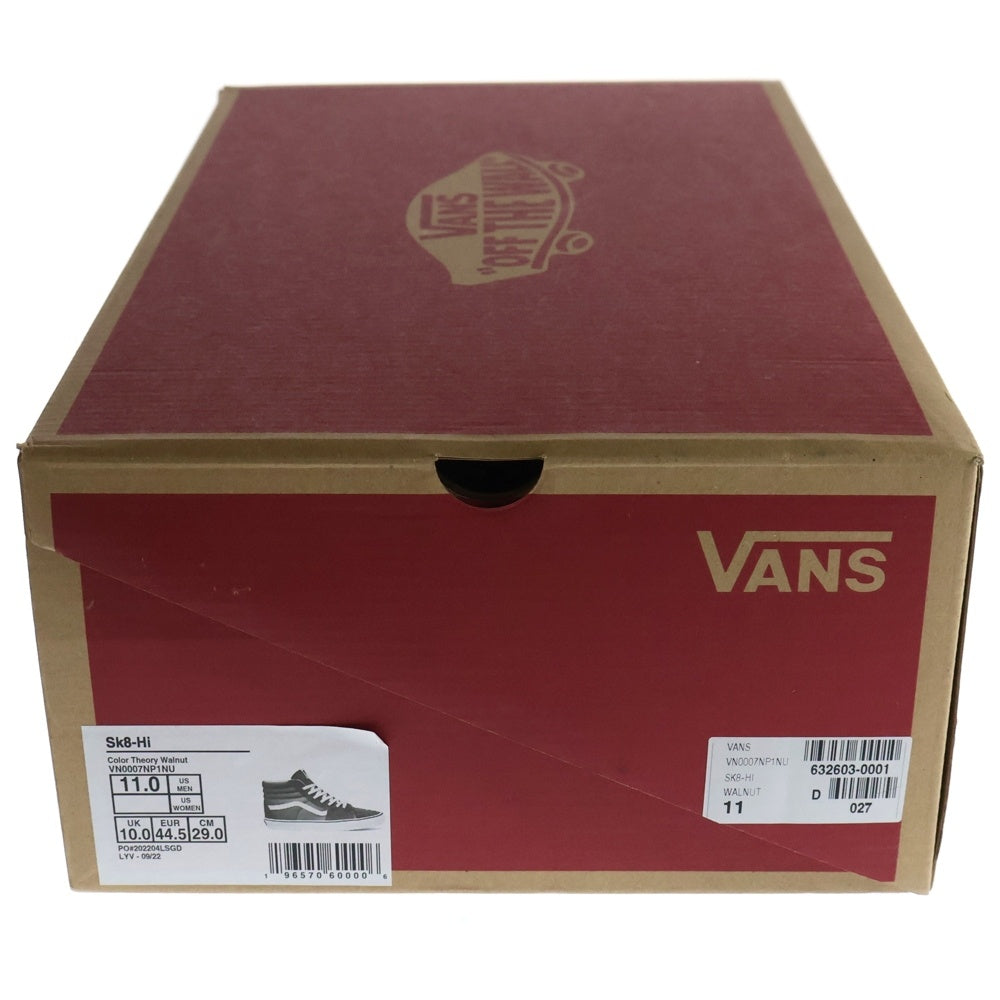 VANS(ヴァンズ) Sk8-Hi VN0007NP1NU ハイカットスニーカー US11/29.0cm カーキ
