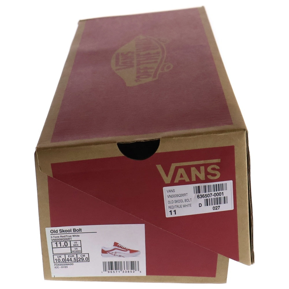 VANS(ヴァンズ) Old Skool VN0009Q56RT ローカットスニーカー US11/29.0cm レッド/ホワイト