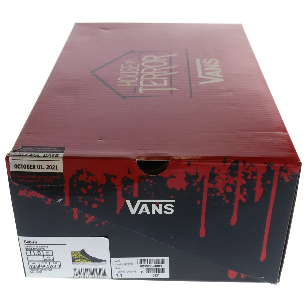 VANS(ヴァンズ) Sk8-Hi VN0A4U3CZPN ハイカットスニーカー US11/29.0cm イエロー/ブラック