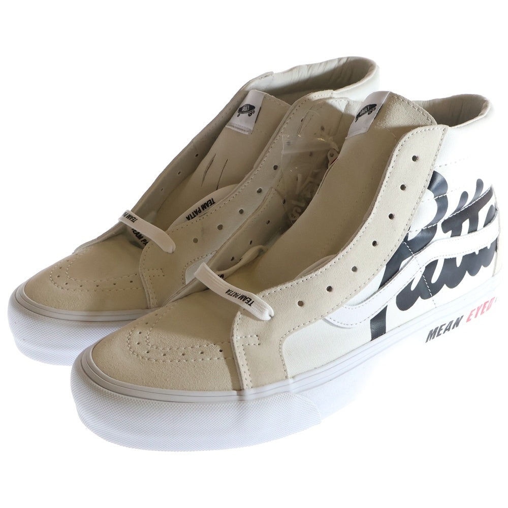 VANS(ヴァンズ) ×Patta Sk8-Hi Reissue パタ スケートハイ リイシュー VN0A4BVH5WW ハイカットスニーカー US11/29.0cm ホワイト