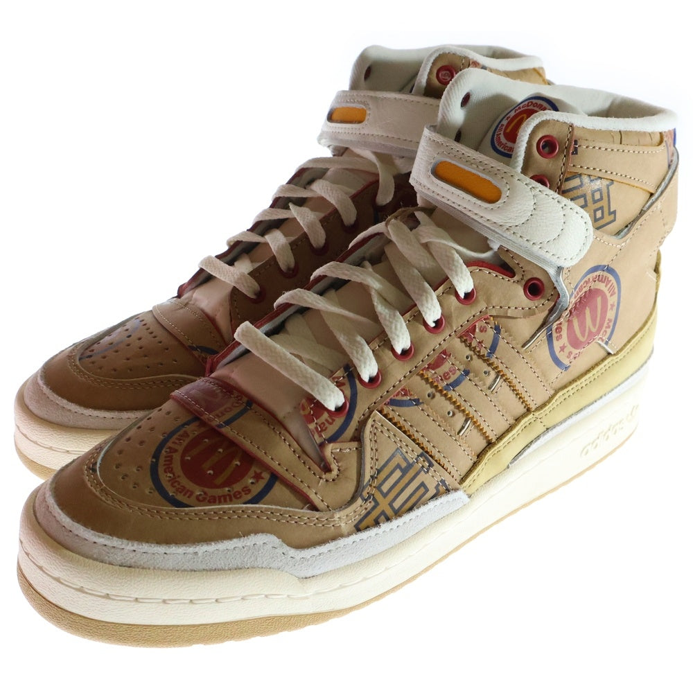adidas(アディダス) FORUM 84 EE GW9711 エリック エマニュエル ハイカット スニーカー ブラウン US11/29.0cm