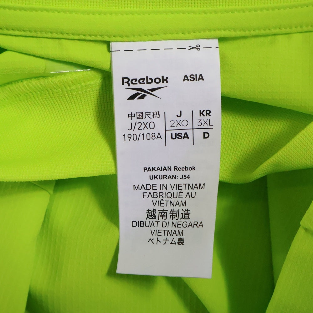 Reebok(リーボック) フロントプリント長袖Tシャツ GS9192 イエロー