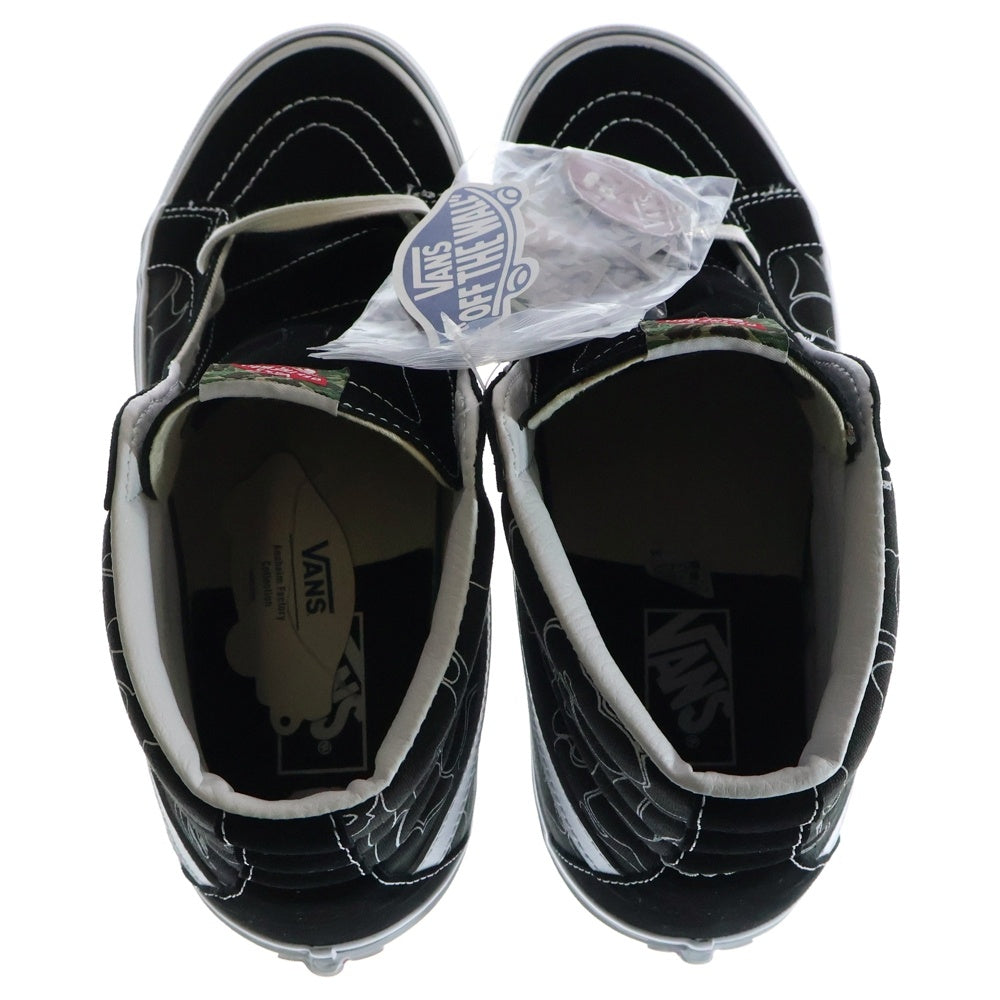 VANS(ヴァンズ) ×A BATHING APE Sk8-Hi VN0A38GF7BG ×アベイシングエイプ ハイカットスニーカー US11/29.0cm ブラック
