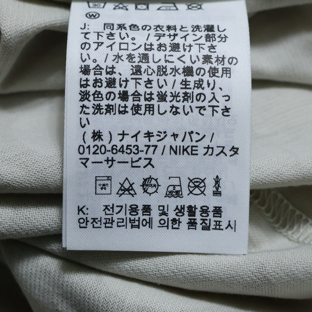 NIKE(ナイキ) フロントラバー半袖Tシャツ DZ2912-072 ベージュ