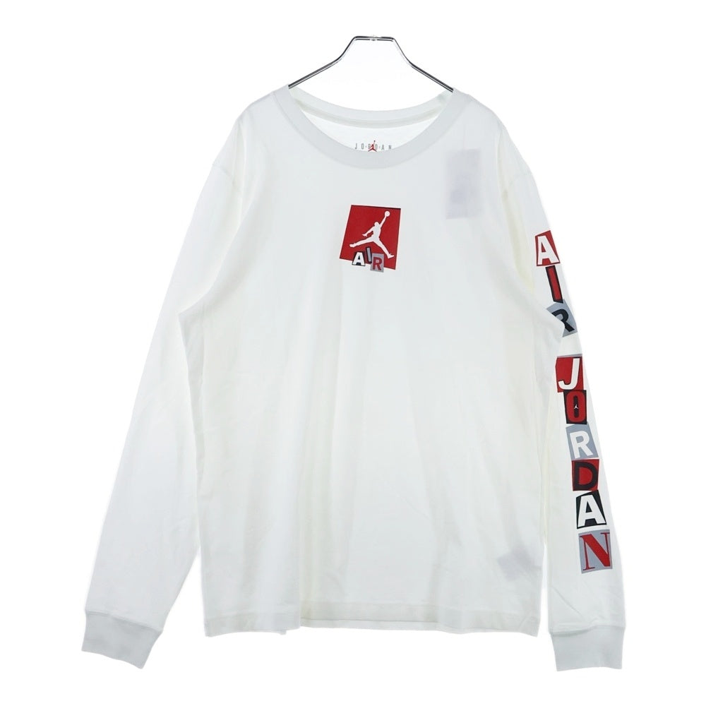 NIKE(ナイキ) フロントプリント長袖Tシャツ DZ2912-068 ホワイト