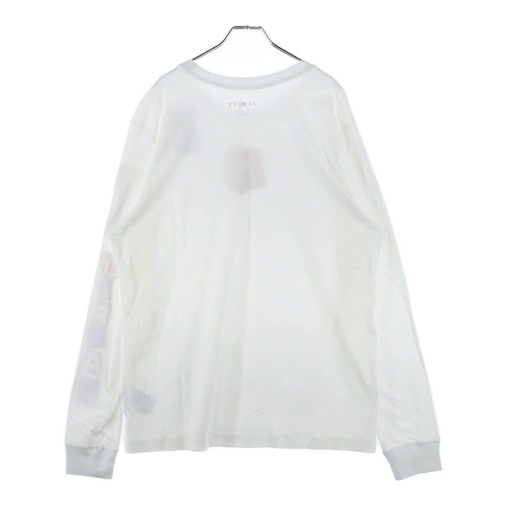 NIKE(ナイキ) フロントプリント長袖Tシャツ DZ2912-068 ホワイト