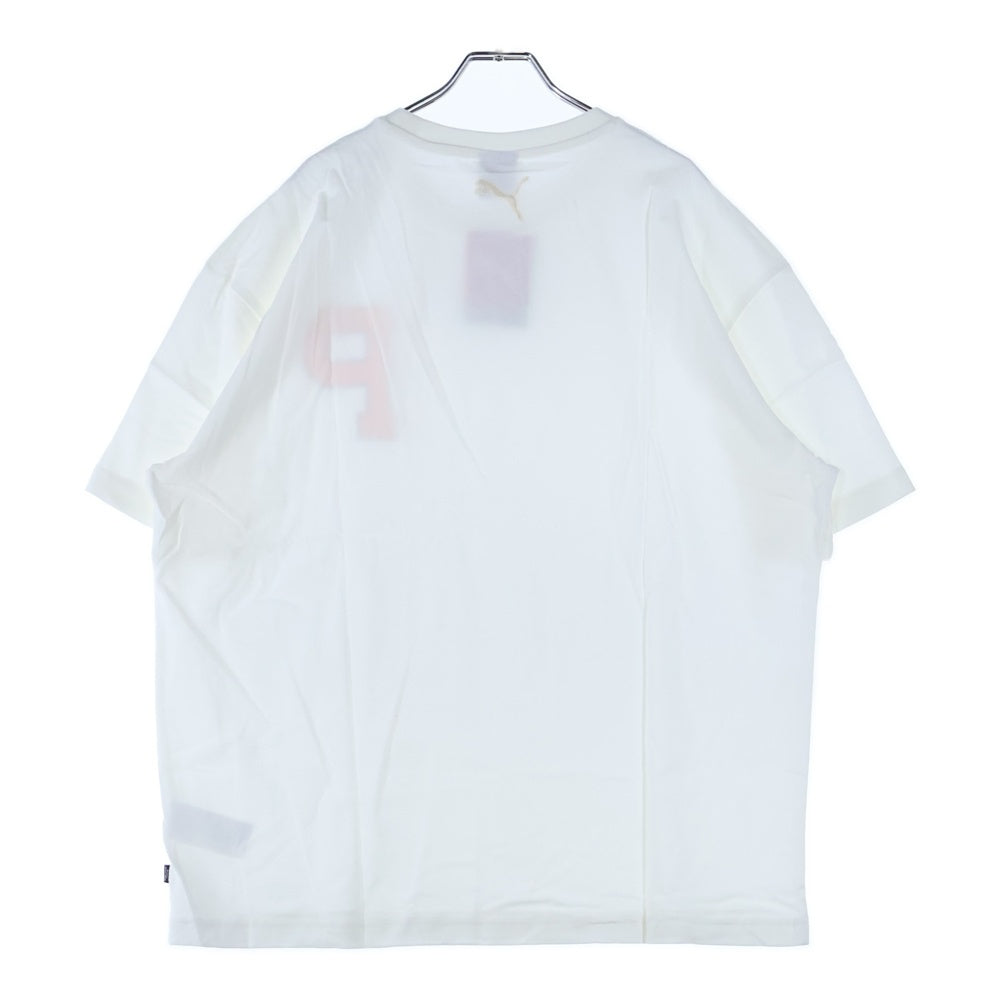 PUMA(プーマ) フロントプリント半袖Tシャツ 589853-01 ホワイト
