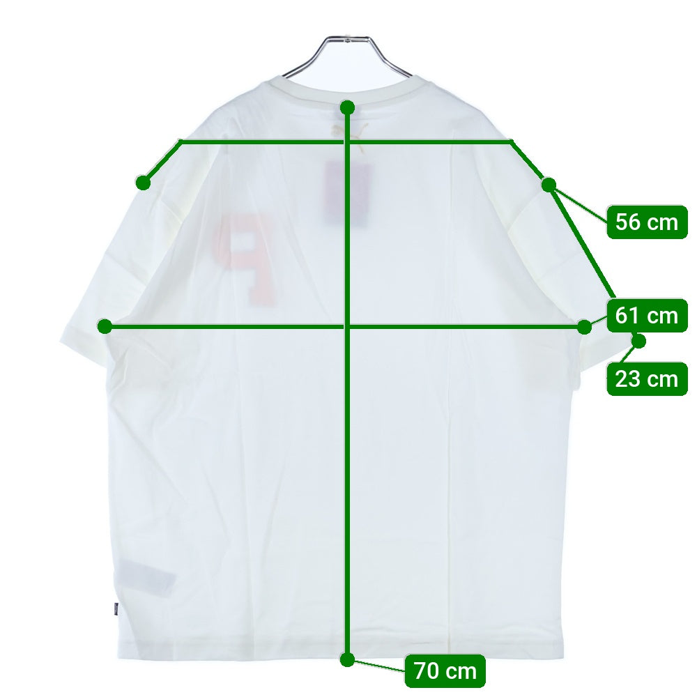 PUMA(プーマ) フロントプリント半袖Tシャツ 589853-01 ホワイト