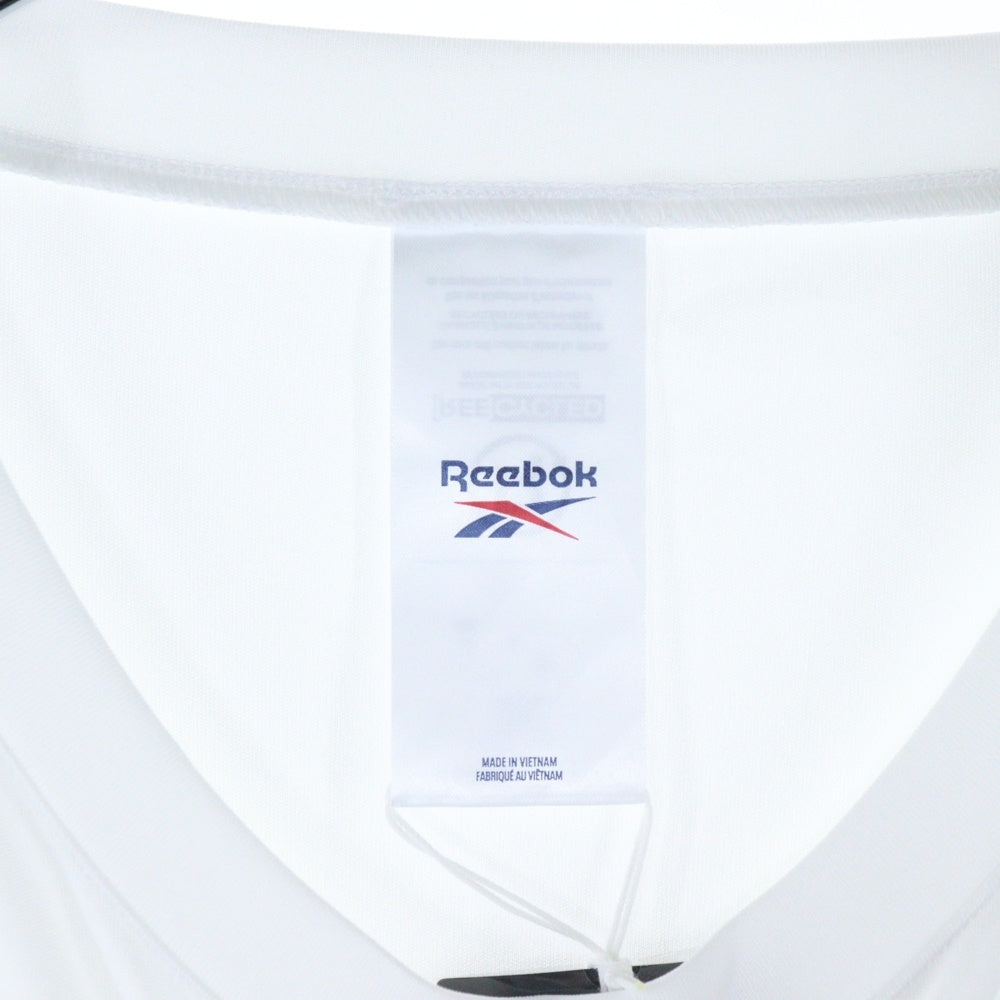 Reebok(リーボック) フロントプリント半袖Tシャツ H59880 ホワイト
