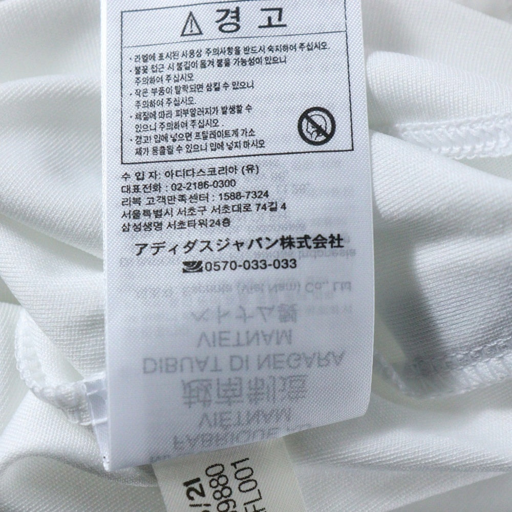 Reebok(リーボック) フロントプリント半袖Tシャツ H59880 ホワイト