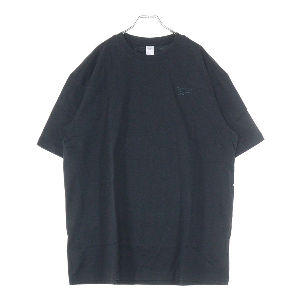 Reebok(リーボック) フロントロゴ半袖Tシャツ HE9592 ブラック