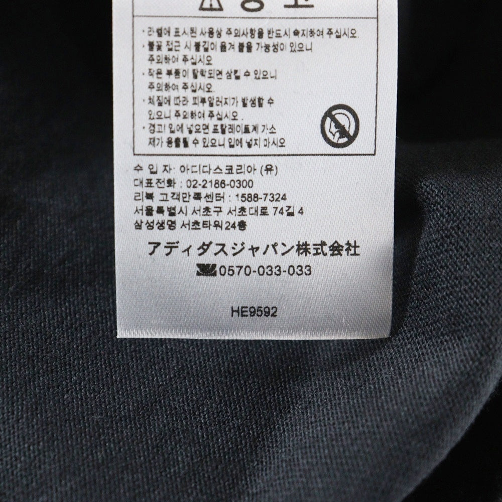 Reebok(リーボック) フロントロゴ半袖Tシャツ HE9592 ブラック