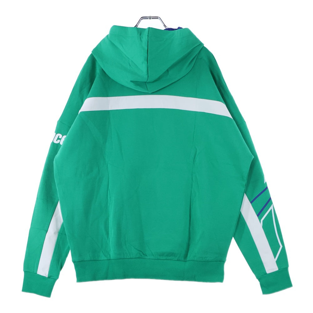 Reebok(リーボック) フロントプリントプルオーバーパーカー H62562 グリーン