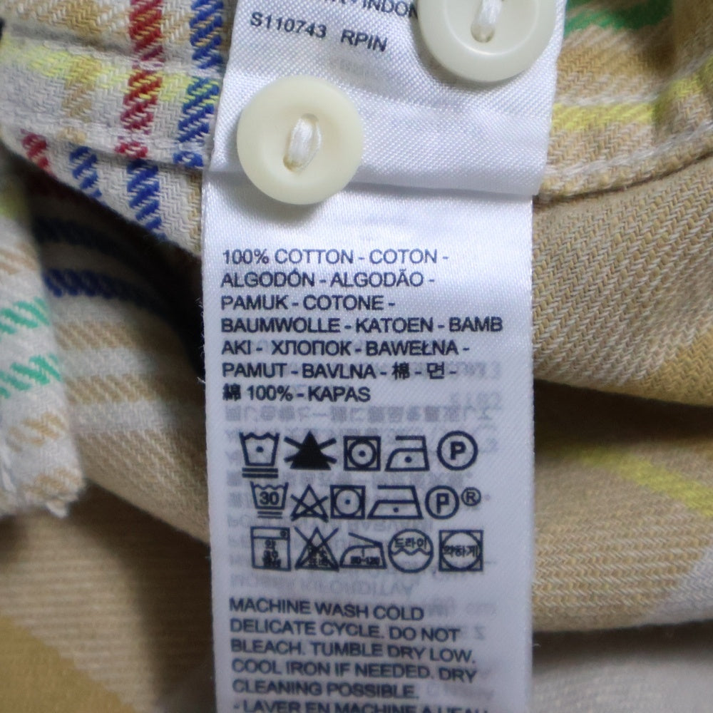 Levi's(リーバイス) フロントボタン付きチェックシャツ 19573-0189 ブラウン