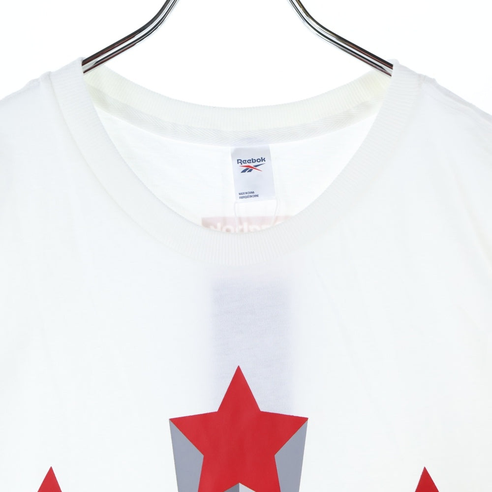Reebok(リーボック) フロントプリント半袖Tシャツ HI0480 ホワイト