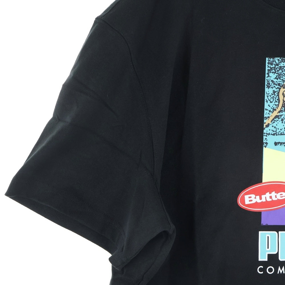 PUMA(プーマ) フロントプリント半袖Tシャツ 534058-51 ブラック