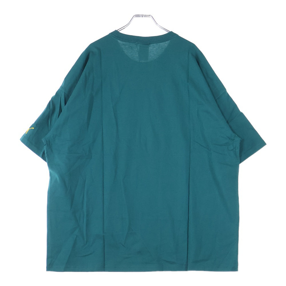 PUMA(プーマ) フロントプリント半袖Tシャツ 622201-43 グリーン