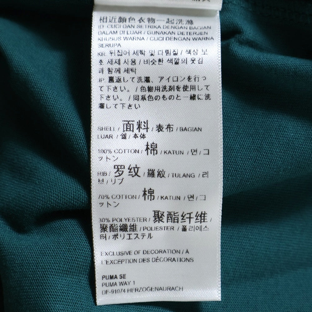 PUMA(プーマ) フロントプリント半袖Tシャツ 622201-43 グリーン