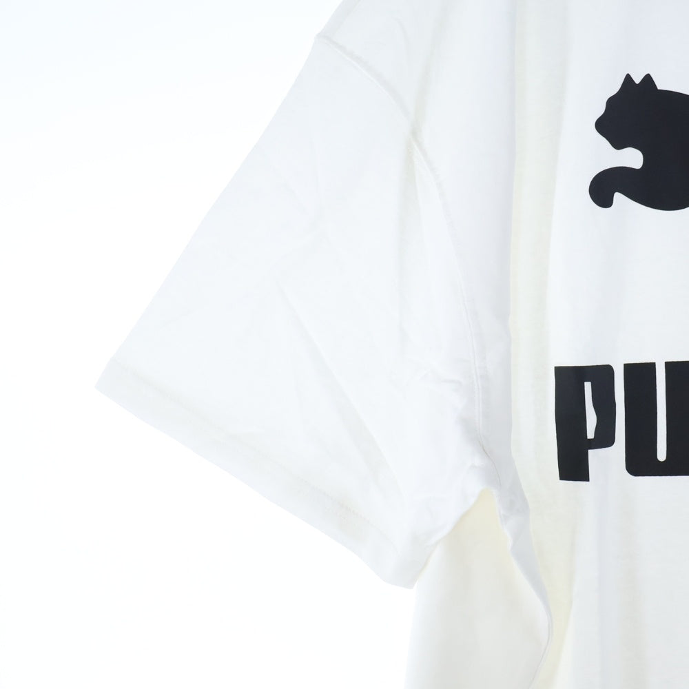 PUMA(プーマ) フロントプリント半袖Tシャツ 538296-02 ホワイト