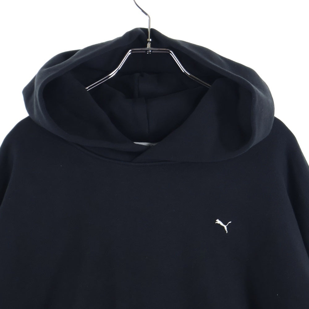 PUMA(プーマ) フロント刺繍プルオーバーパーカー 535933-01 ブラック