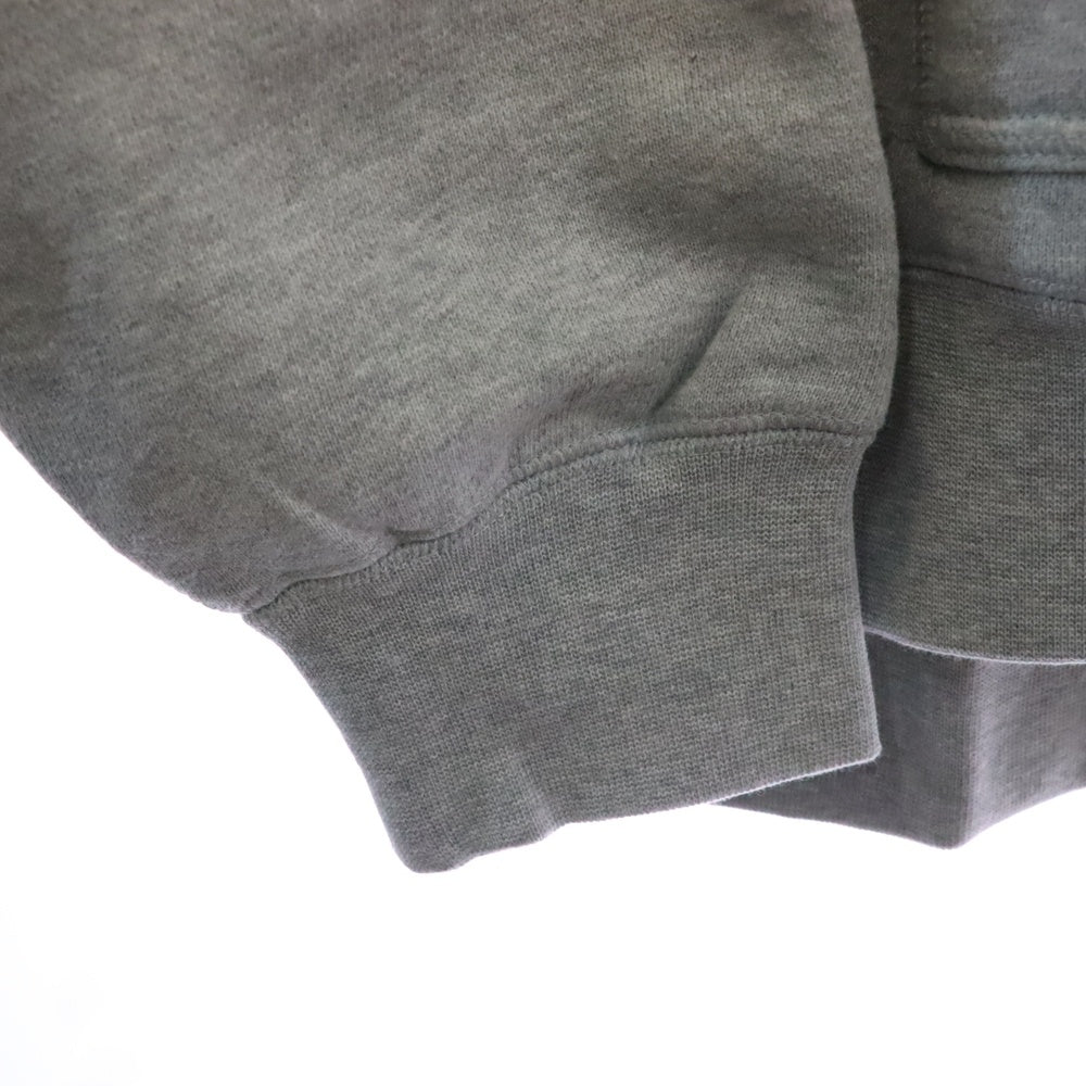 PUMA(プーマ) フロント刺繍プルオーバーパーカー 535933-04 グレー