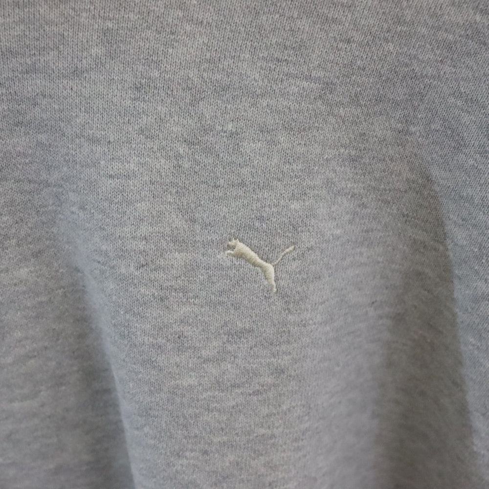 PUMA(プーマ) フロント刺繍プルオーバーパーカー 535933-04 グレー