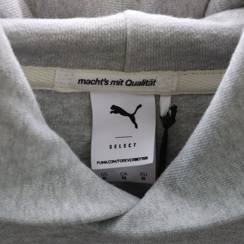 PUMA(プーマ) フロント刺繍プルオーバーパーカー 535933-04 グレー