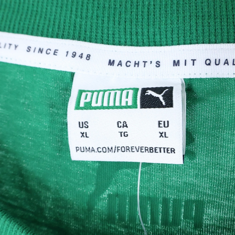 PUMA(プーマ) フロントプリント半袖Tシャツ 536808-96 グリーン