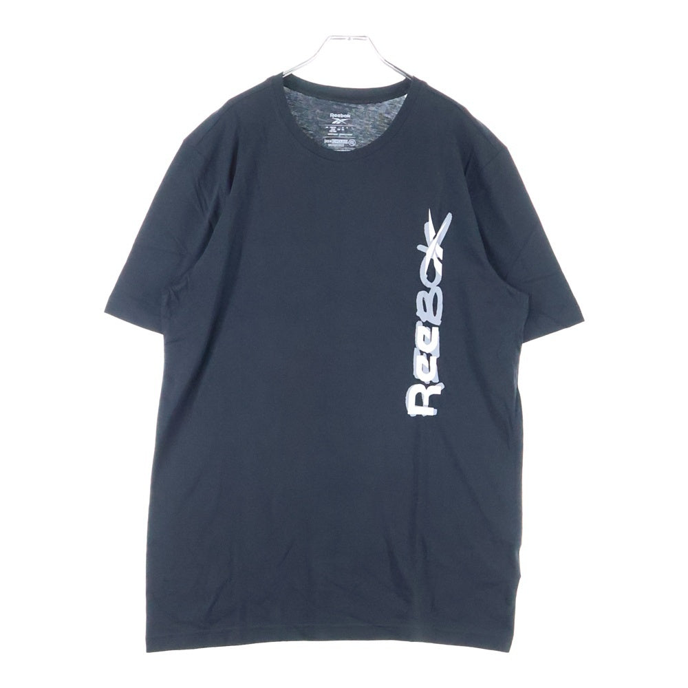 Reebok(リーボック) フロントプリント半袖Tシャツ GT5809 ブラック