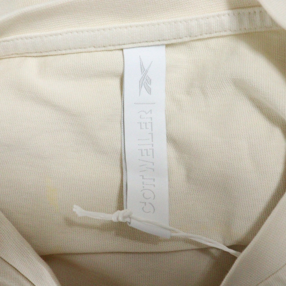 Reebok(リーボック) 半袖Tシャツ GU3895 ベージュ