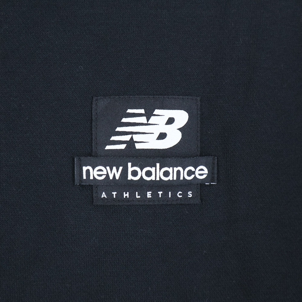 New Balance(ニューバランス) フロント刺繍プルオーバーパーカー MT21551 ブラック