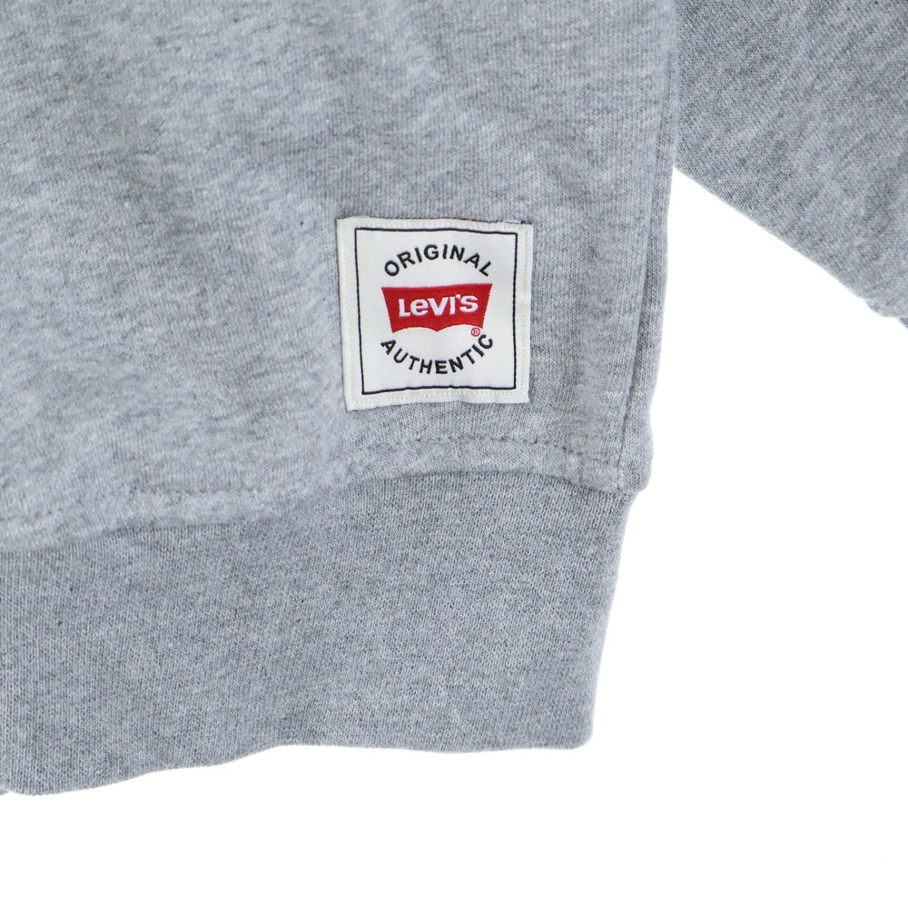 Levi's(リーバイス) フロントプリントクルーネックスウェットトレーナー A48370002 グレー