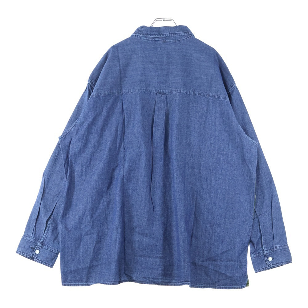 Levi's(リーバイス) フロントボタンデニムシャツ A5724-0001 ブルー/グリーン