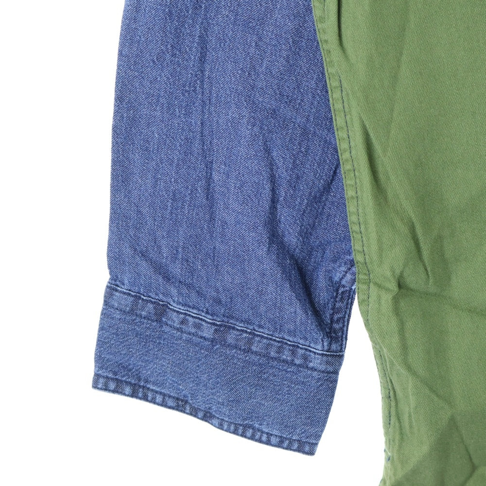 Levi's(リーバイス) フロントボタンデニムシャツ A5724-0001 ブルー/グリーン