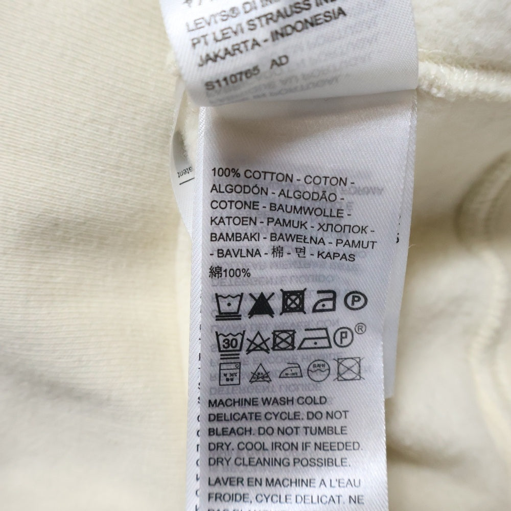 Levi's(リーバイス) クルーネックスウェットトレーナー 21931-0042 アイボリー