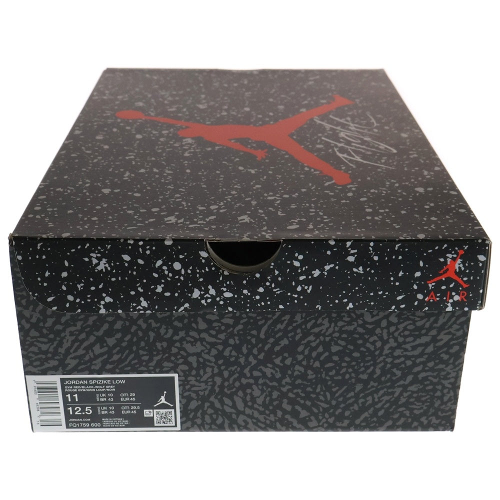 NIKE(ナイキ) JORDAN SPIZIKE LOW GYM FQ1759-600 ジョーダン スパイジーク ロー ジム ローカットスニーカー US11/29.0cm レッド