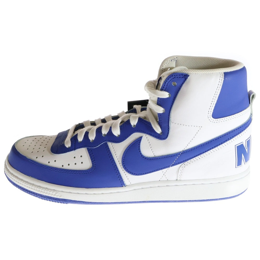 NIKE(ナイキ) TERMINATOR HIGH GAME ROYAL ターミネーター ロイヤルブルー ハイカットスニーカー FN6836-100 ホワイト/ブルー US10/28.0cm