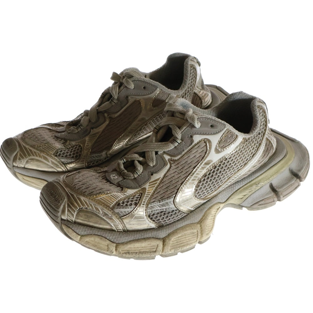 BALENCIAGA(バレンシアガ) 3XL Sneaker スリーエックスエル ユーズド加工ローカットスニーカー 734734 ホワイト/ベージュ