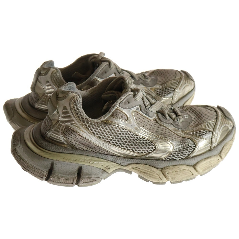 BALENCIAGA(バレンシアガ) 3XL Sneaker スリーエックスエル ユーズド加工ローカットスニーカー 734734 ホワイト/ベージュ