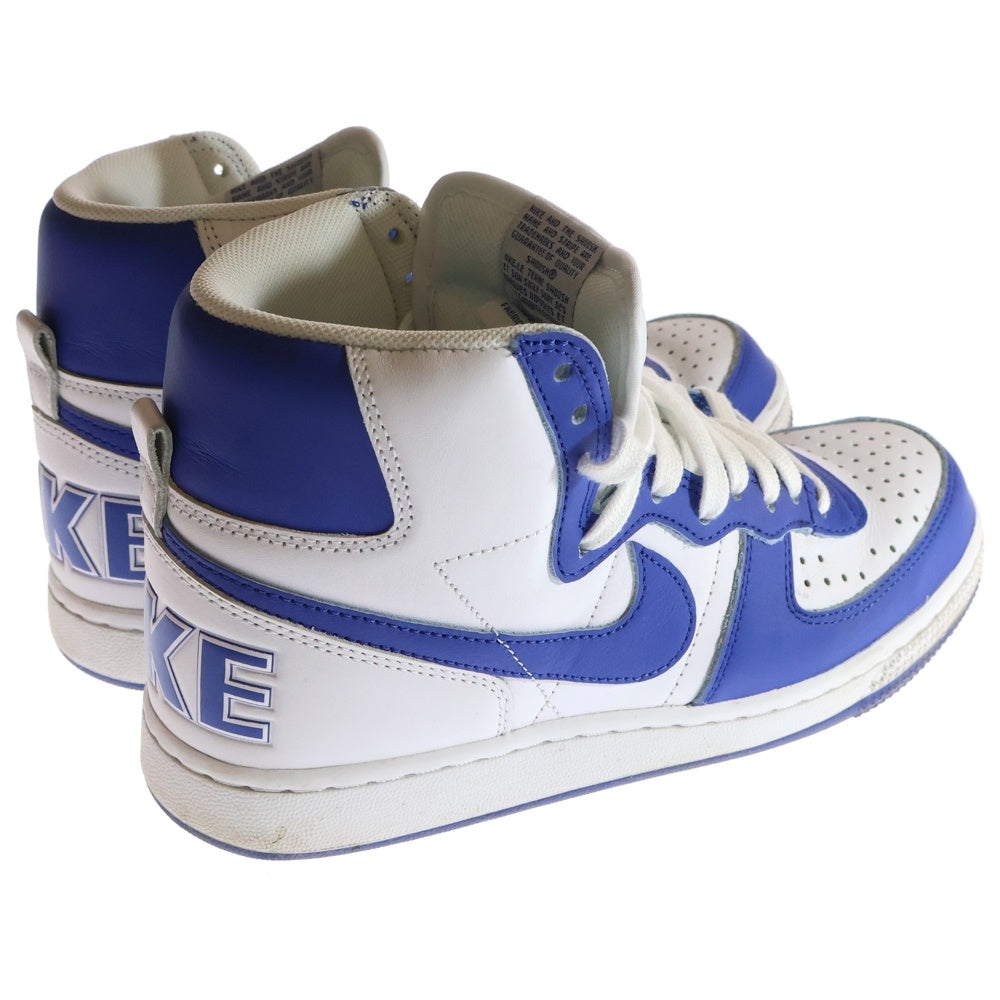 NIKE(ナイキ) TERMINATOR HIGH GAME ROYAL FN6836-100 ターミネーター ロイヤルブルー ハイカットスニーカー US6.5/24.5cm ホワイト/ブルー レディース