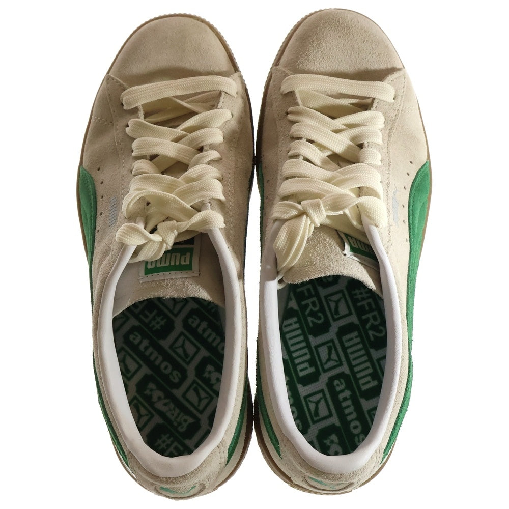 PUMA(プーマ) ×atmos×#FR2 コムドット Birdog 391916-01 アトモス エフアールツー ローカットスニーカー US6.5/24.5cm ベージュ レディース