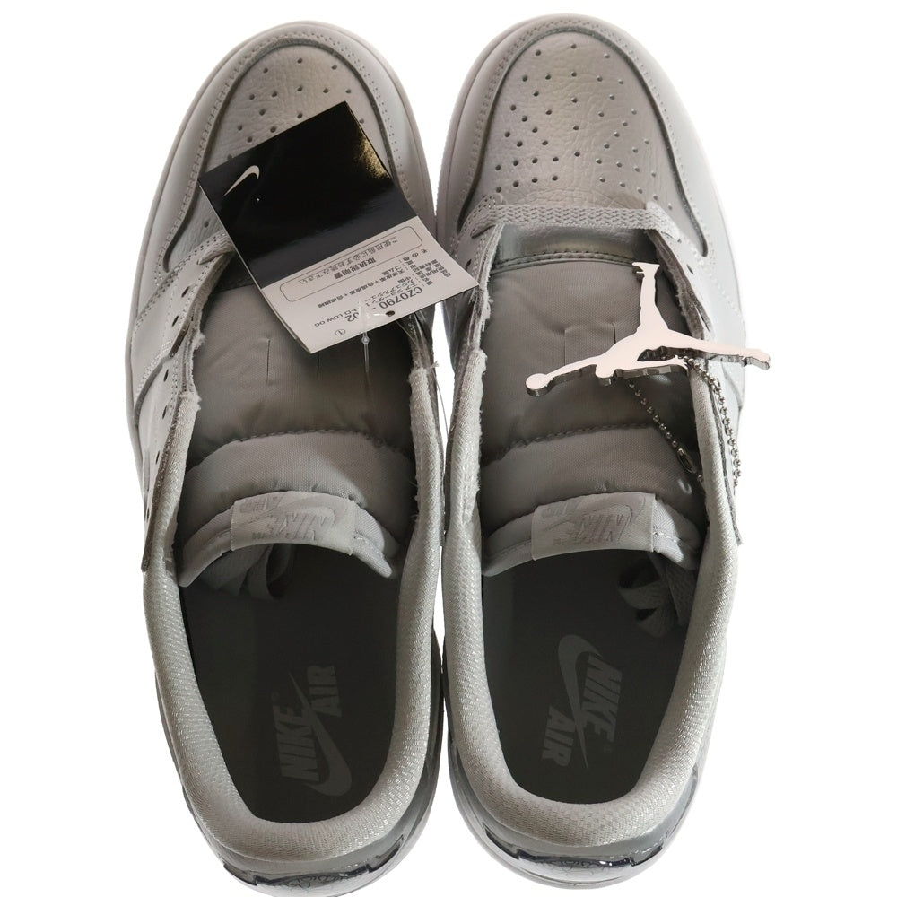 NIKE(ナイキ) AIR JORDAN 1 RETRO LOW OG SILVER CZ0790-002 エアジョーダン 1 レトロ ローカットスニーカー US10.5/28.5cm シルバー