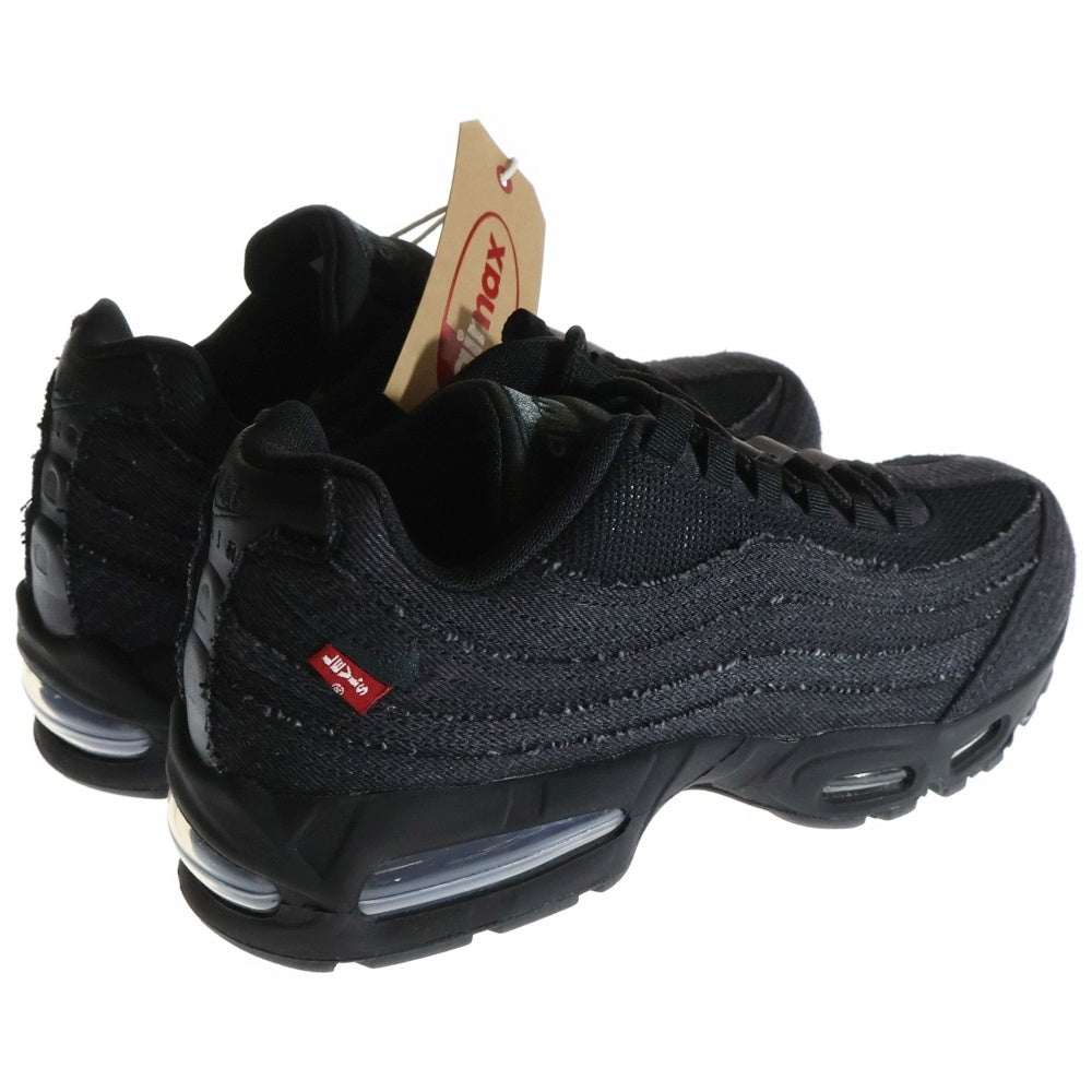 NIKE(ナイキ) ×Levi's AIR MAX95 OG HM4743-001 リーバイス エアマックス95 デニム ローカットスニーカー ブラック US11/29cm