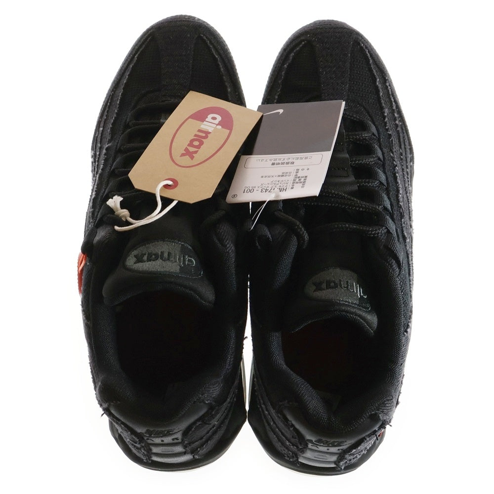 NIKE(ナイキ) ×Levi's AIR MAX95 OG HM4743-001 リーバイス エアマックス95 デニム ローカットスニーカー ブラック US11/29cm