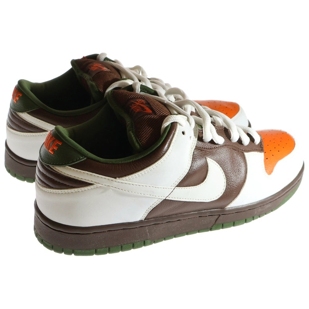 NIKE SB(ナイキエスビー) 【観賞用2004年製】 DUNK LOW PRO OOMPA LOOMPA 304292-228 ダンク プロ ウンパルンパ ローカットスニーカー ホワイト/ブラウン US11.5/29.5cm