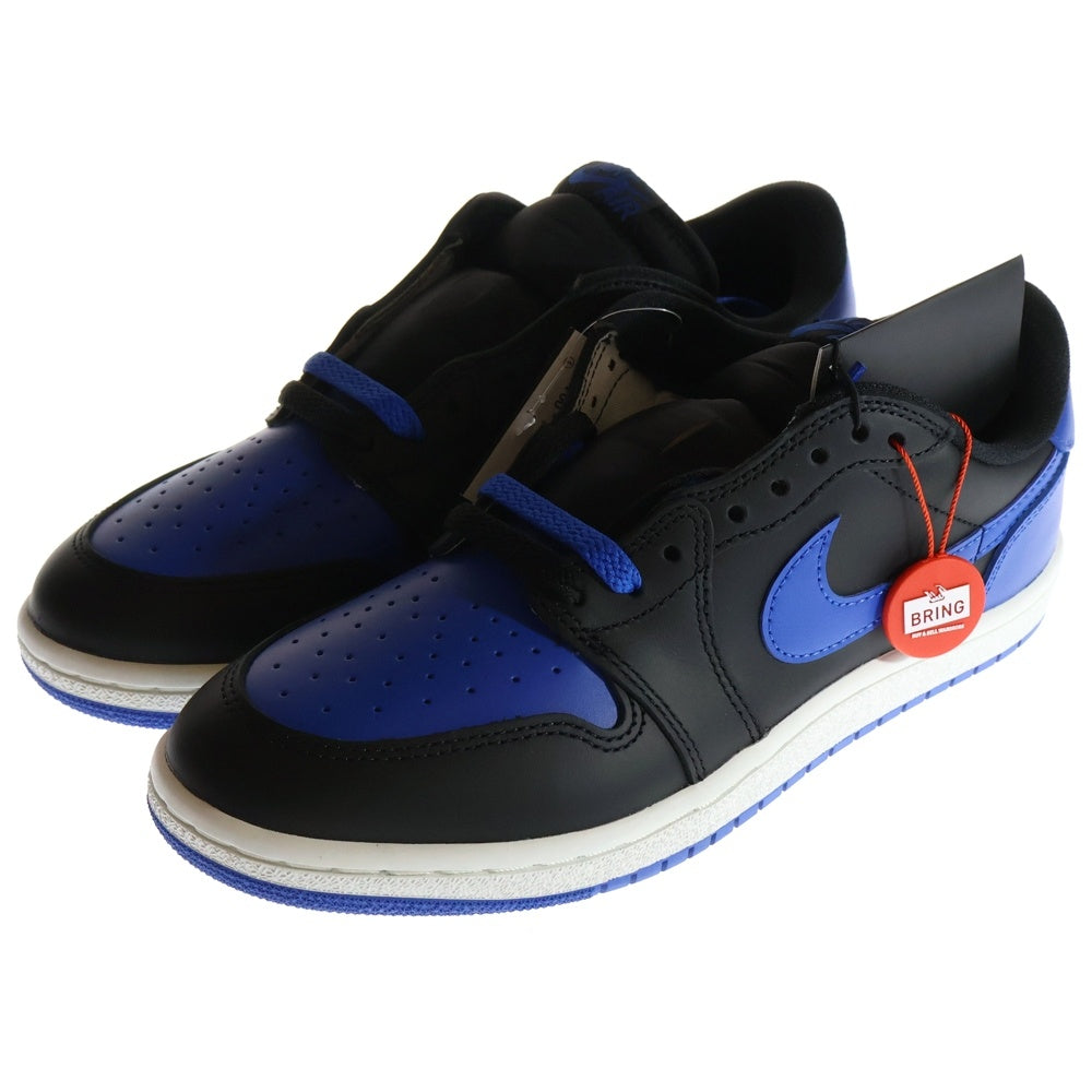 NIKE(ナイキ) AIR JORDAN 1 LOW 85 Royal エアジョーダン ロイヤル ローカットスニーカー US9/27.0cm ブラック/ブルー