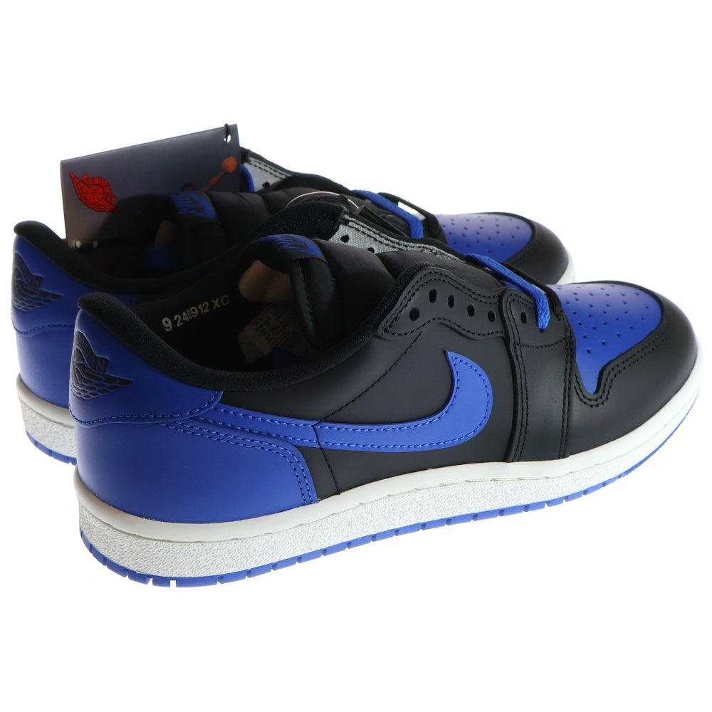 NIKE(ナイキ) AIR JORDAN 1 LOW 85 Royal エアジョーダン ロイヤル ローカットスニーカー US9/27.0cm ブラック/ブルー